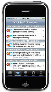 ICLS iPhone app