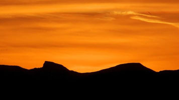 Boulder Sunset
